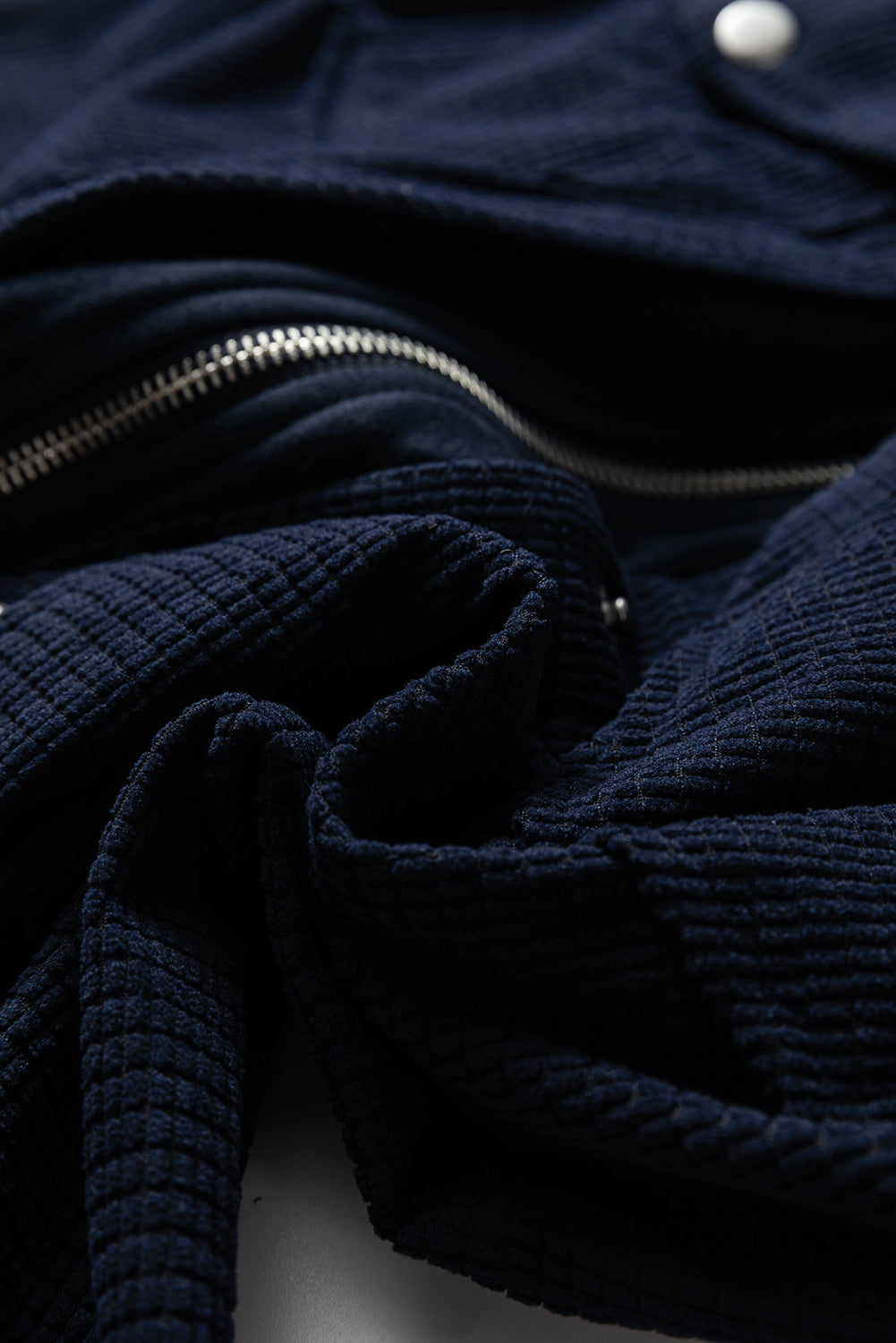 Laurel Green 2 in 1 Thermal Knit Textured Hooded Jacket