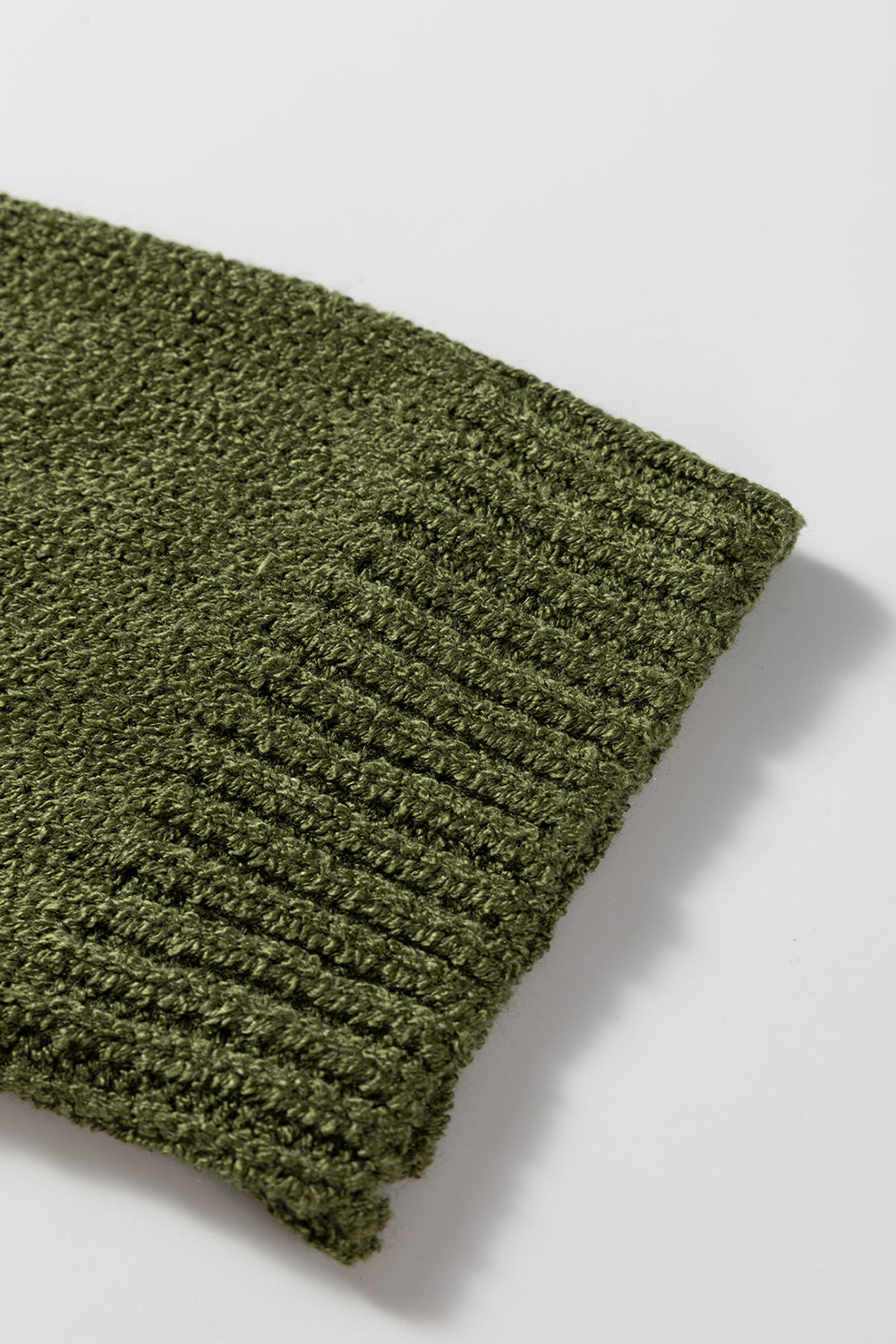 Pale Khaki Oversize Drop Shoulder Slouchy Sweater Dress